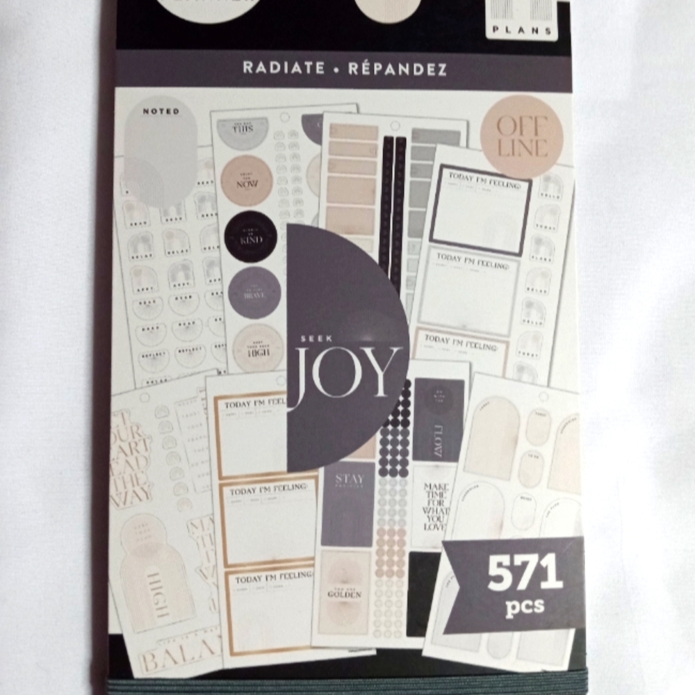 Radiate Happy Planner Sticker Book Mambi